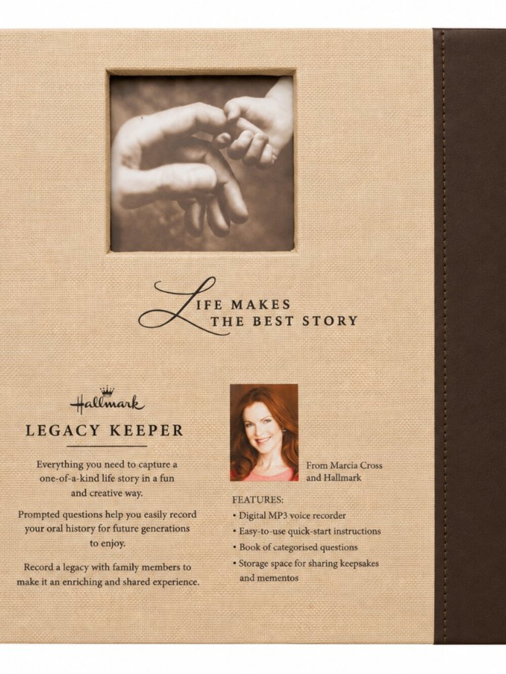Hallmark Legacy Keeper Life Story Memory Book MP3 Recorder New